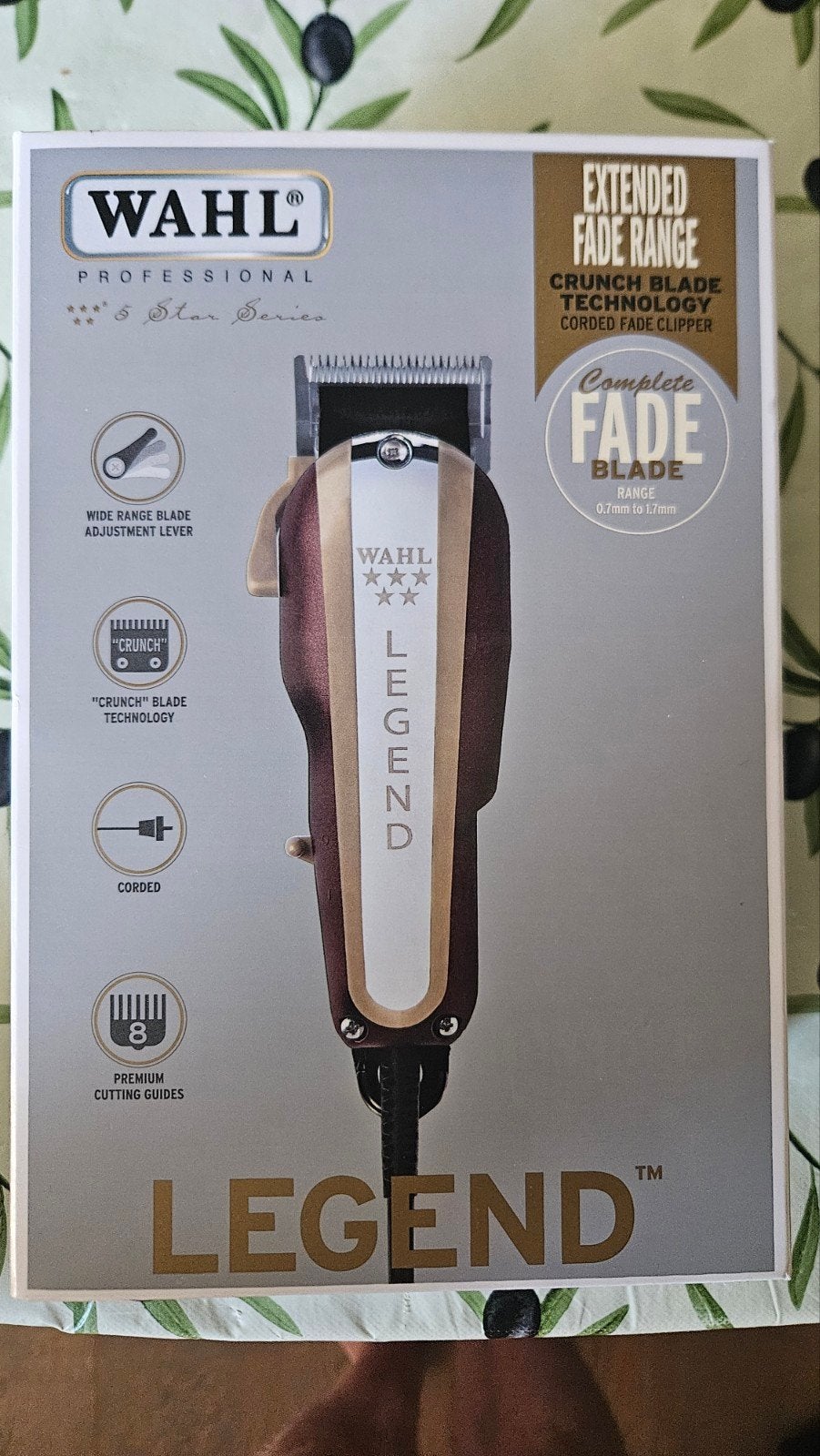 Wahl Legend Tondeuse - Professionele Haartrimmer, Ophalen of Verzenden, Nieuw, Overige typen