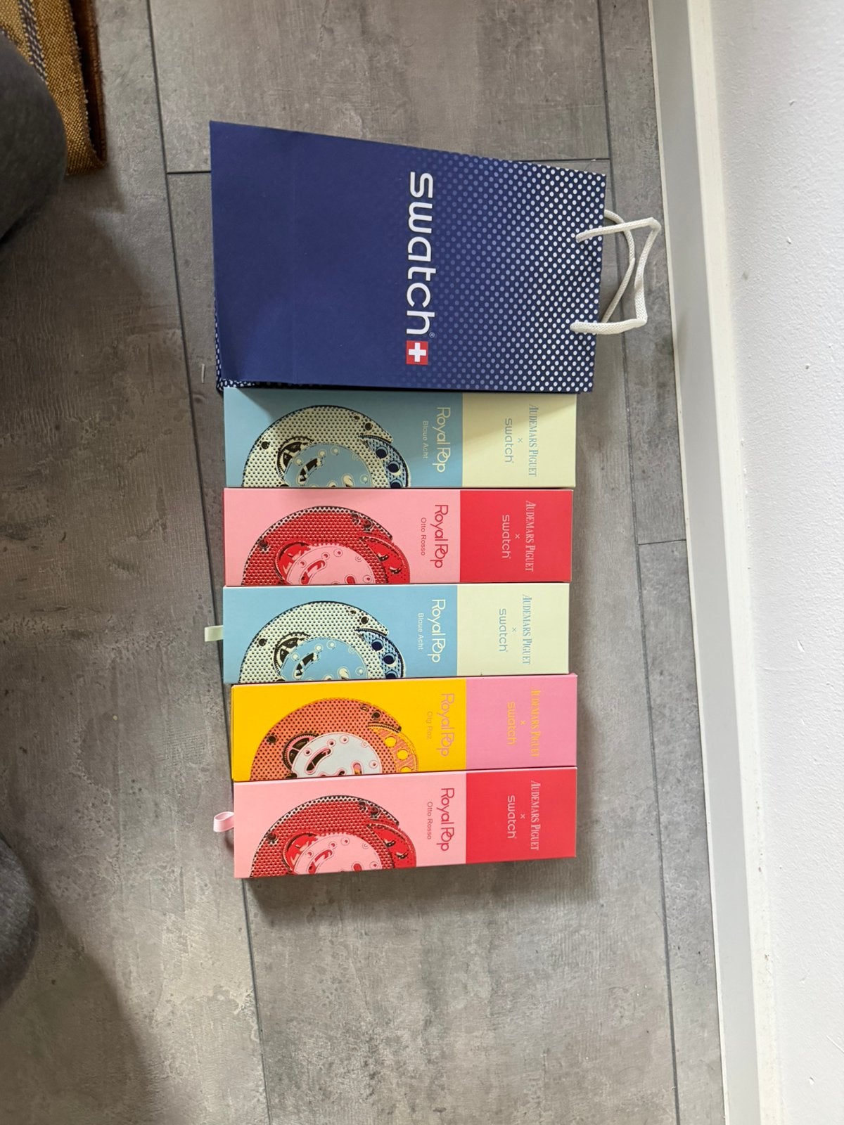 AP x Swatch, Sieraden, Tassen en Uiterlijk, Ophalen of Verzenden, Nieuw, Kunststof, Swatch