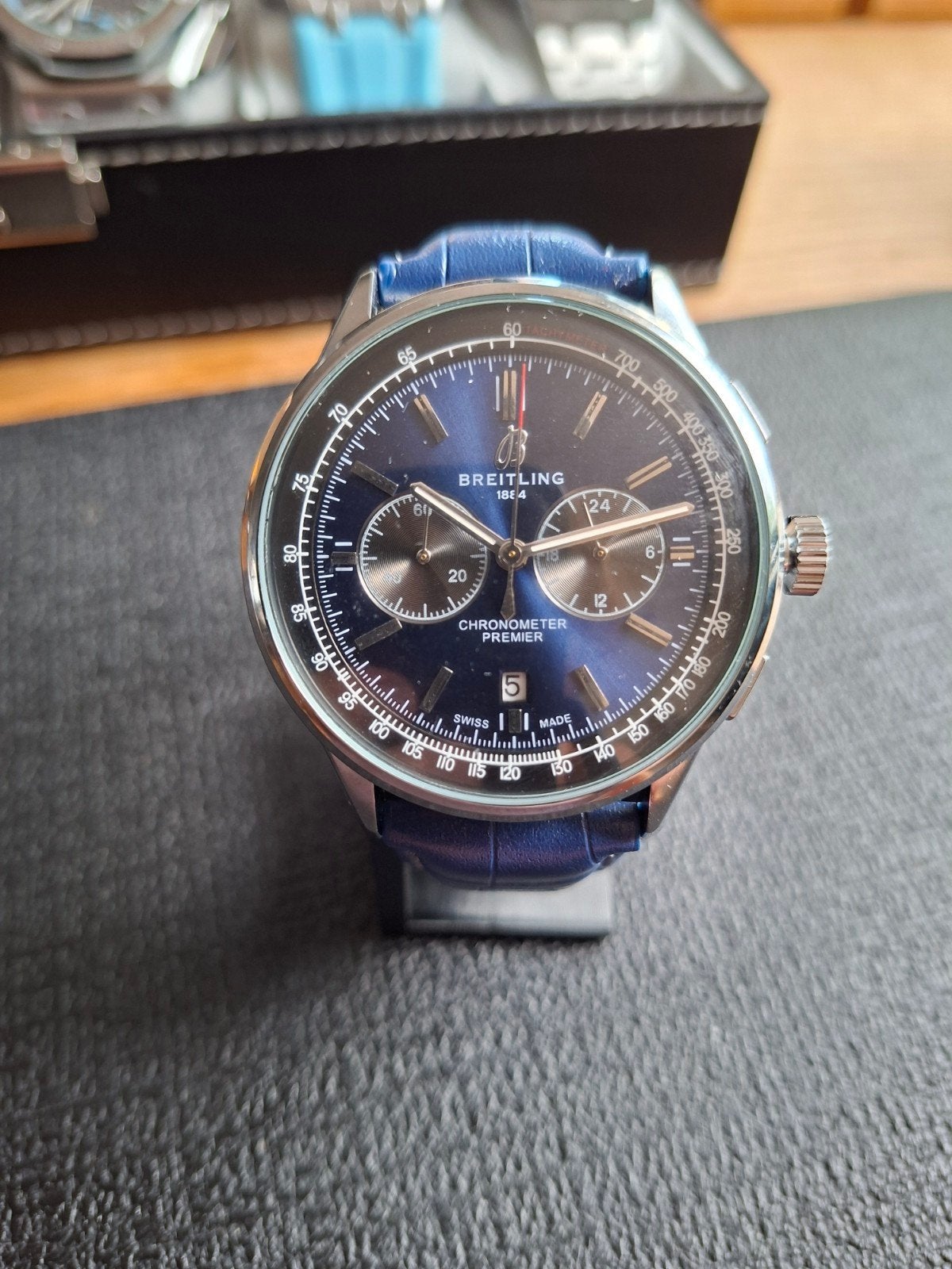 Breitling B01 Chronograph, Verzenden, Android