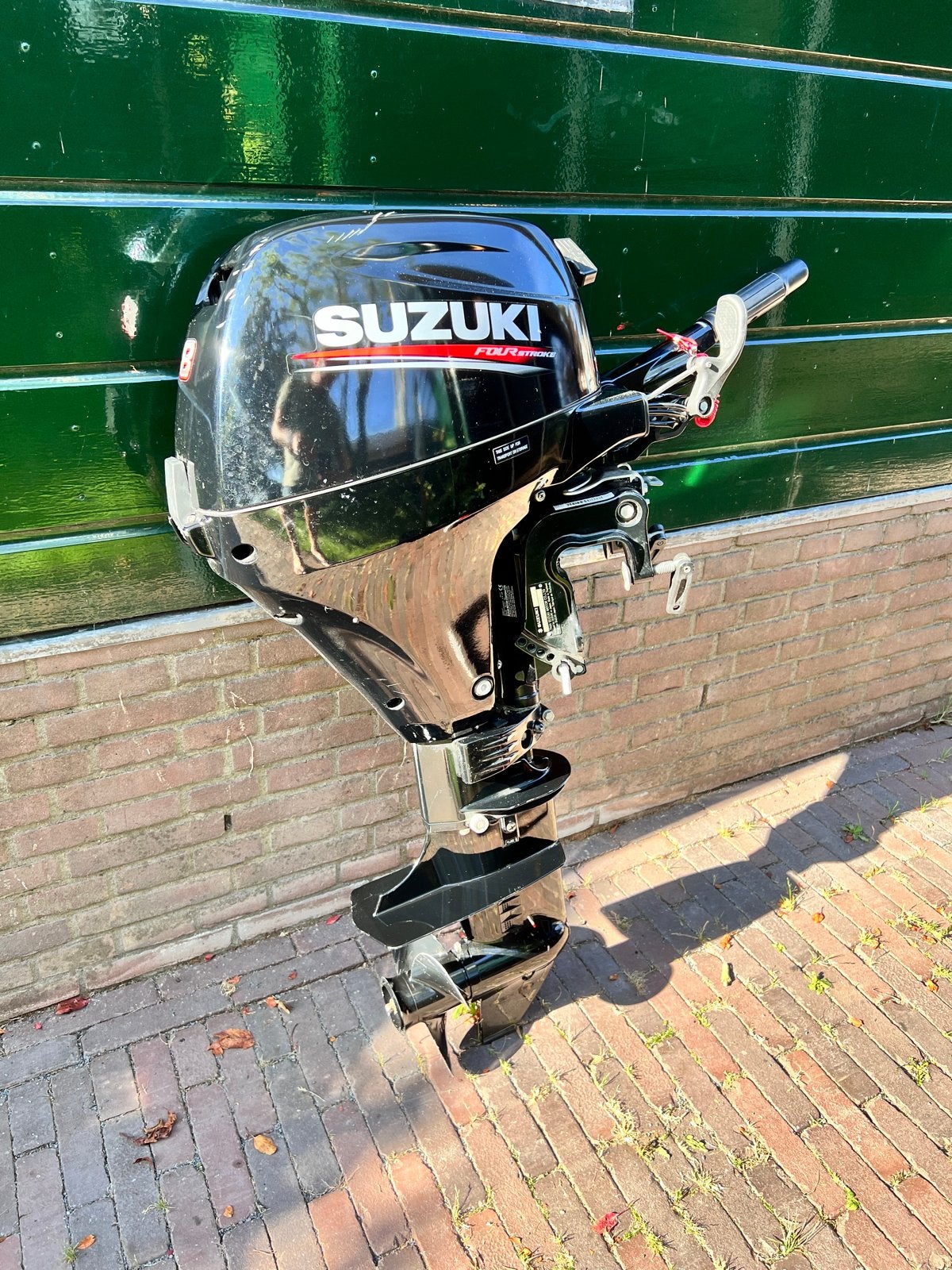 Suzuki DF8A Buitenboordmotor - Zo goed als nieuw, Ophalen, 5 tot 10 pk, Viertaktmotor, Zo goed als nieuw
