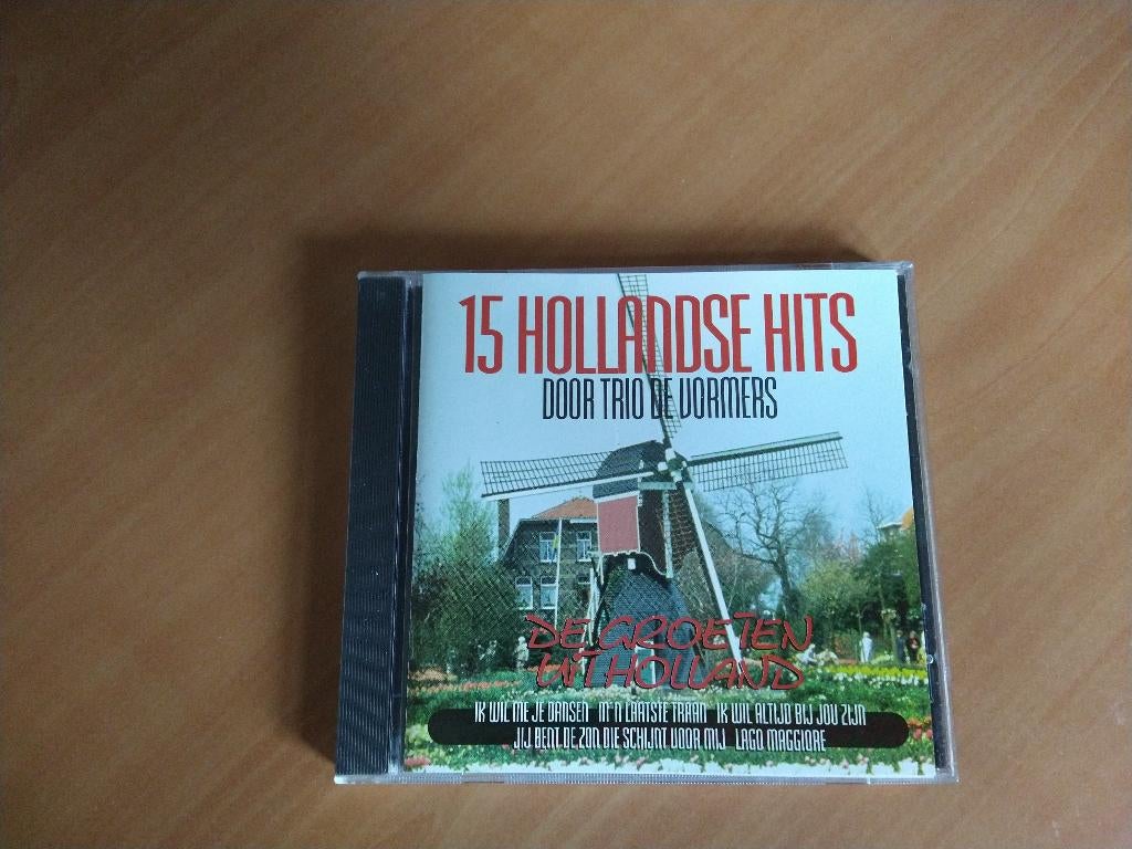 CD Trio De Vormers – 15 Hollandse Hits, Cd's en Dvd's, Ophalen of Verzenden, Zo goed als nieuw, Levenslied of Smartlap
