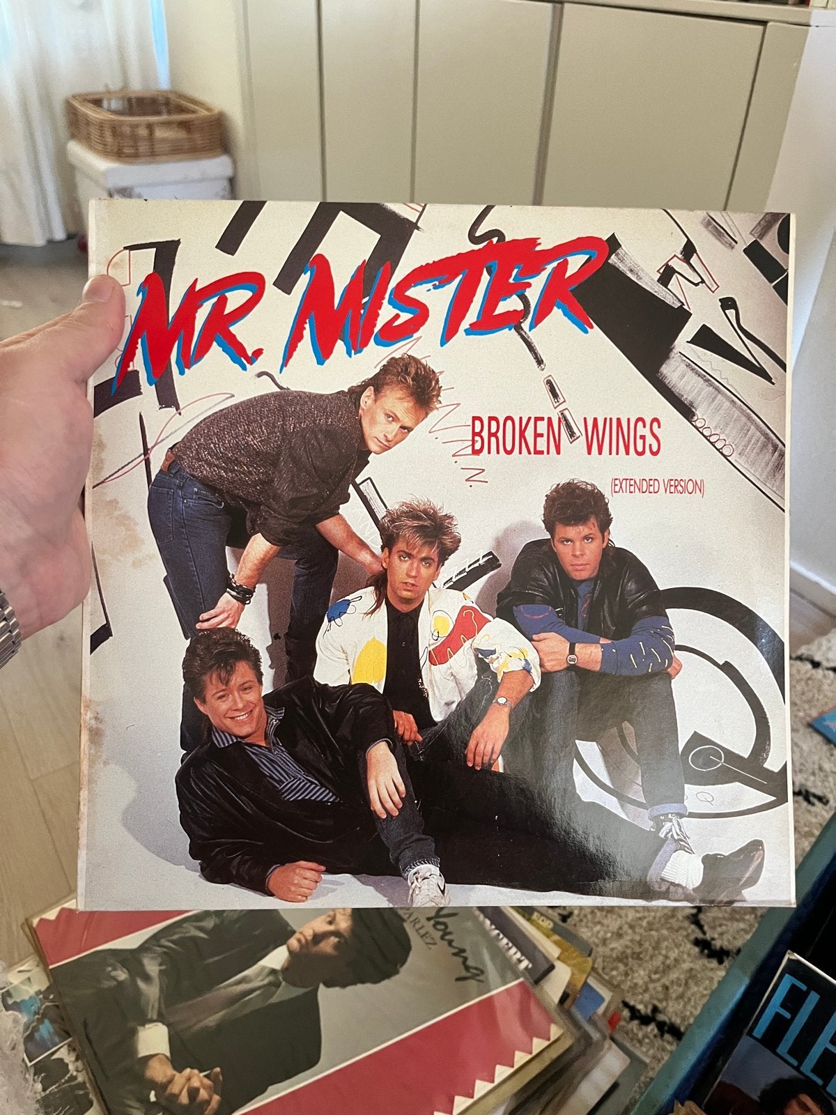 Mr. Mister - Broken Wings (Extended Version) 12 inch LP, Ophalen, LP, Gebruikt, Pop