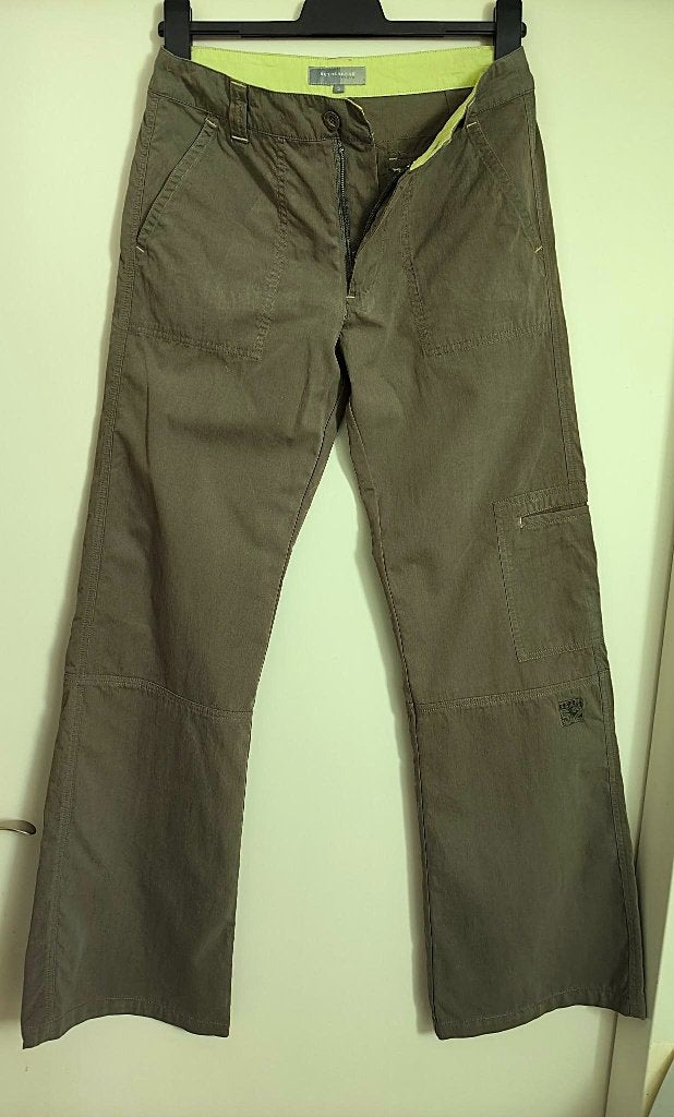 CASUAL legergroene broek van Sutherland mt. S, Maat 38/40 (M), Sutherland, Ophalen of Verzenden, Zo goed als nieuw