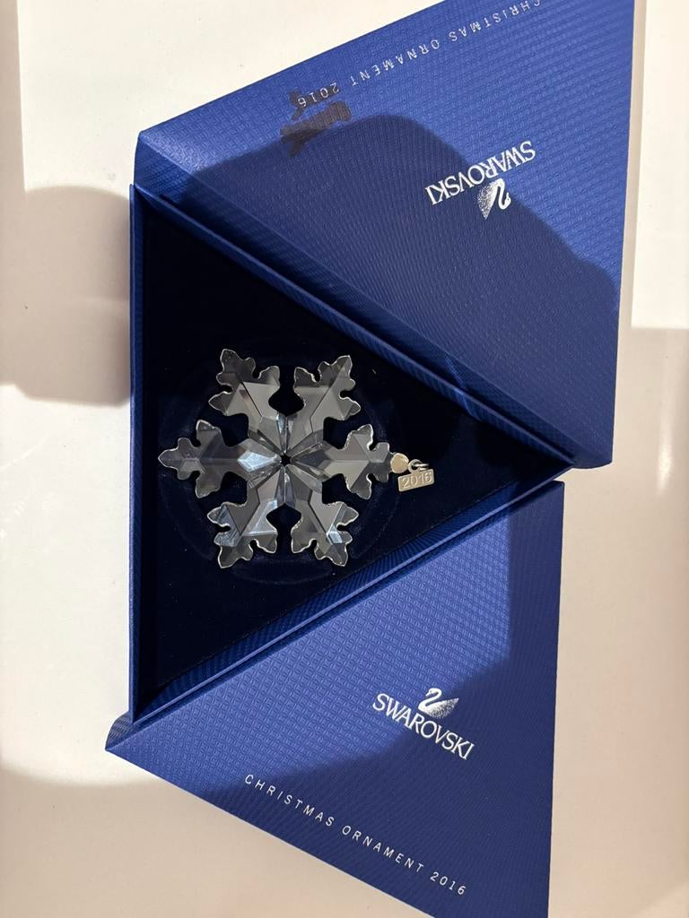 Swarovski kerst ster 2016, Ophalen of Verzenden, Zo goed als nieuw, Figuurtje