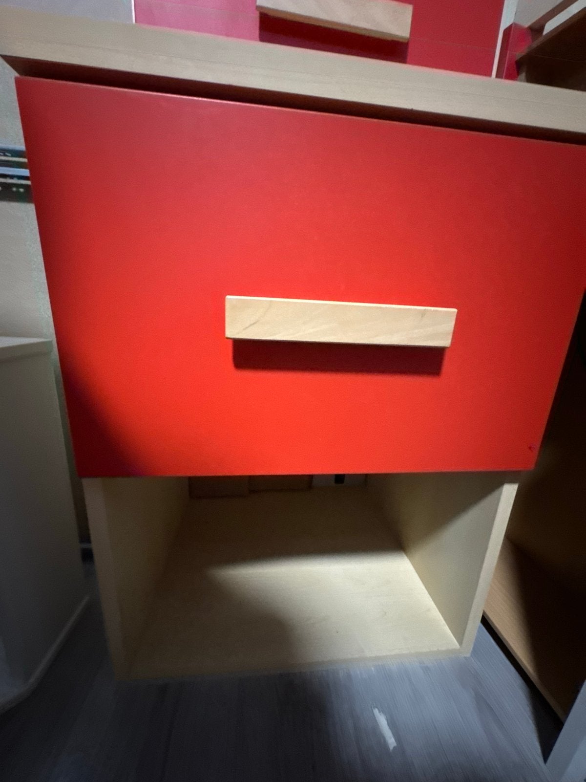 Eenpersoonsbed met uitschuifbaar logeerbed en lades, Huis en Inrichting, Slaapkamer | Bedden, Ophalen, Gebruikt, 90 cm, 200 cm