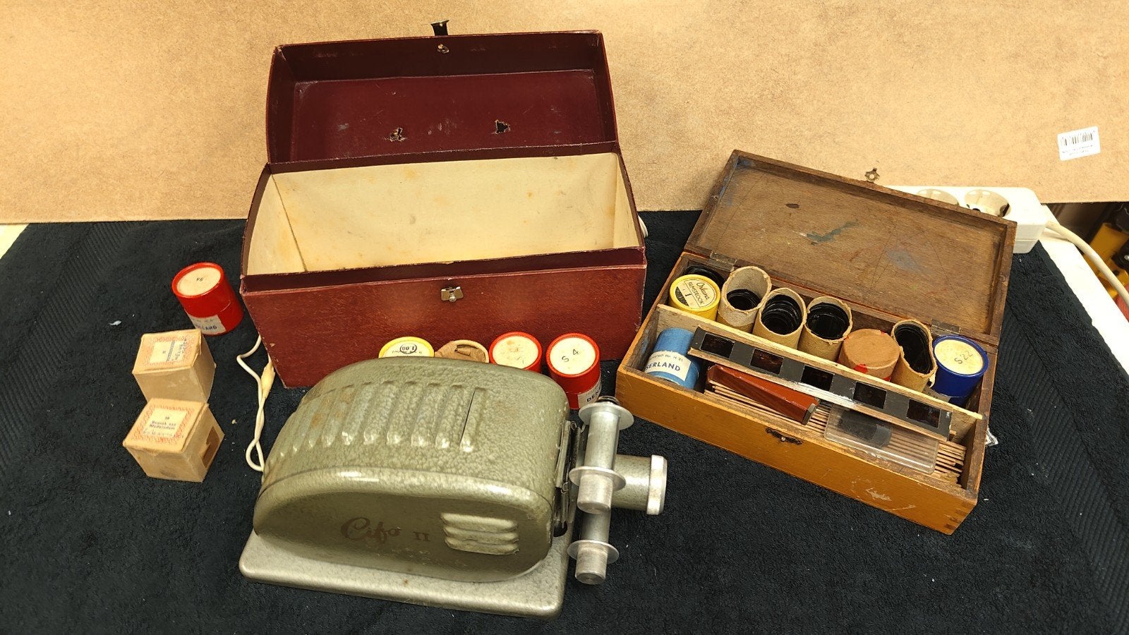 Cifo II toverlantaarn met filmstroken - Vintage projector, Ophalen of Verzenden, 1940 tot 1960, Projector
