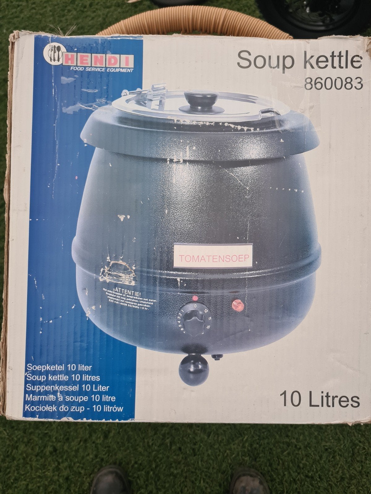 elektrische soepkom 10 liter, Huis en Inrichting, Keuken | Potten en Pannen, Ophalen of Verzenden, Overige materialen