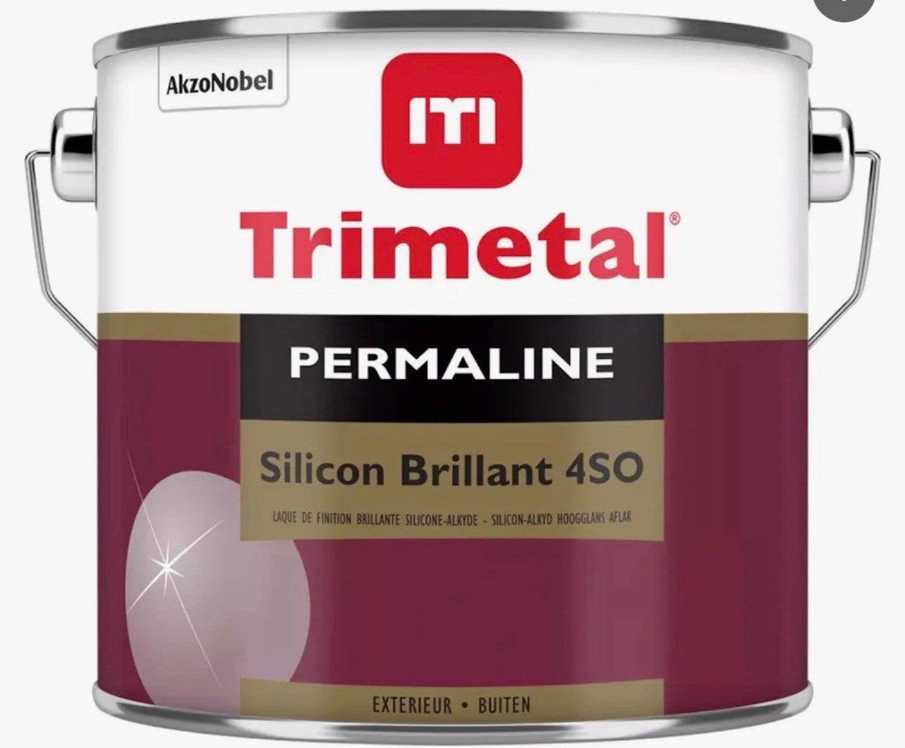 Afschilder verf van trimetal 9010 hoogglans 2,5 l nieuw!, Ophalen, Nieuw