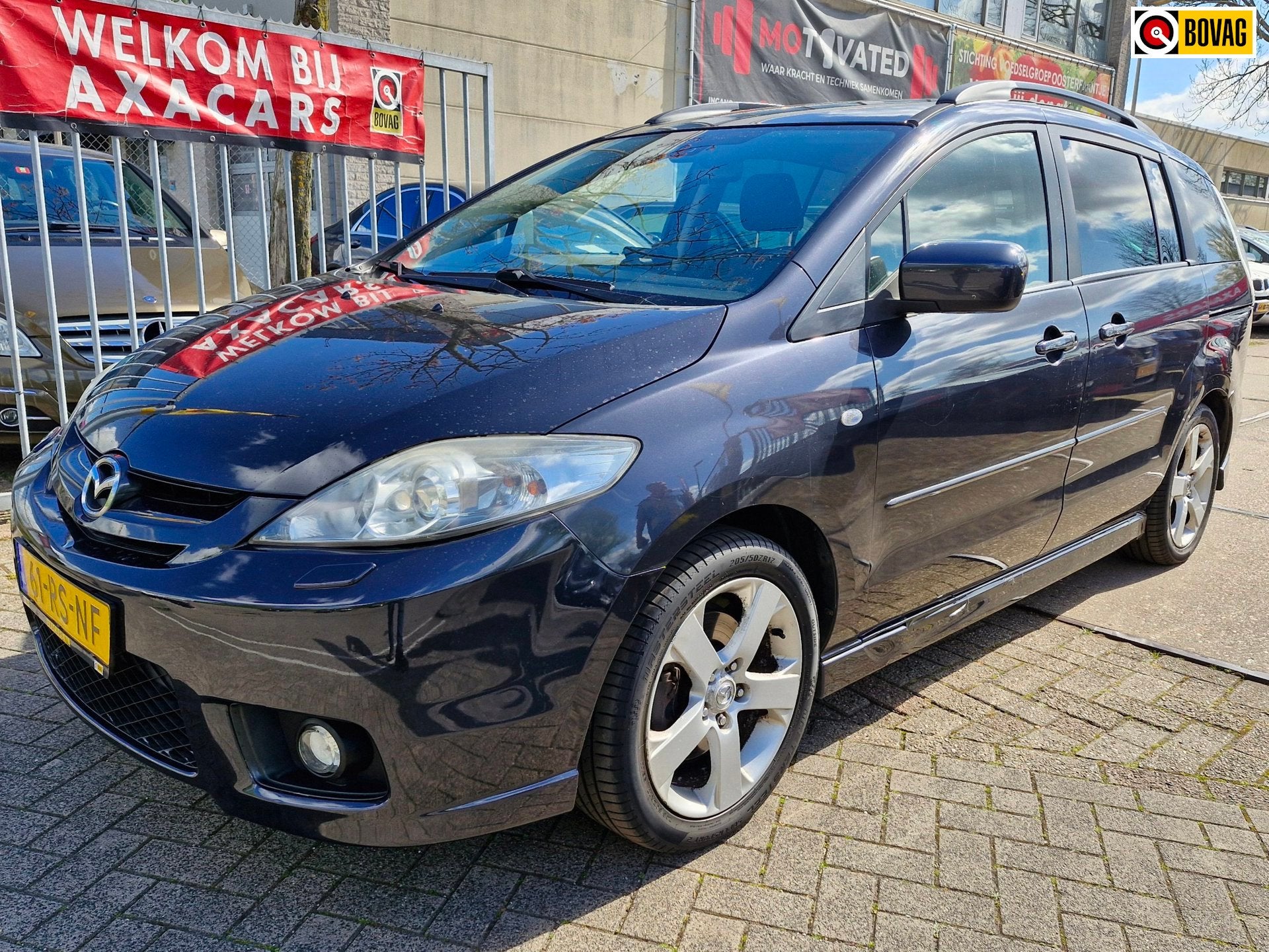 Mazda 5 2.0 Active 7 PERSOONS ! AIRCO ! NIEUWE APK !, Auto's, Voorwielaandrijving, Gebruikt, 7 stoelen, Origineel Nederlands
