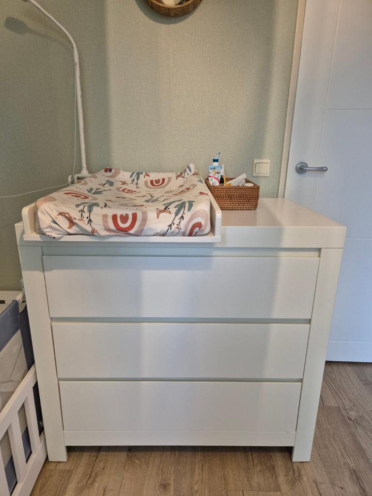 Commodes en Kasten wit, Kinderen en Baby's, Kinderkamer | Commodes en Kasten, Gebruikt, 50 tot 70 cm, Ophalen of Verzenden, 100 cm of meer