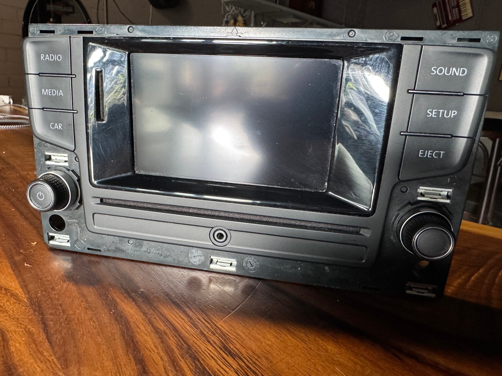 VW MIB2 Entry Composition Colour autoradio Golf 7, Gebruikt, B, Ophalen of Verzenden, H