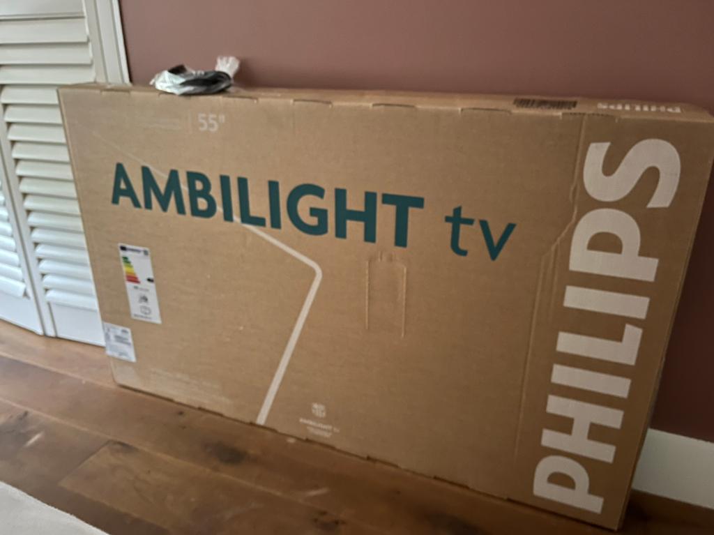 55” Philips 4K QLED TV met Ambilight (55PUS8500/12), Audio, Tv en Foto, Televisies, Ophalen, Philips, QLED, 50 Hz