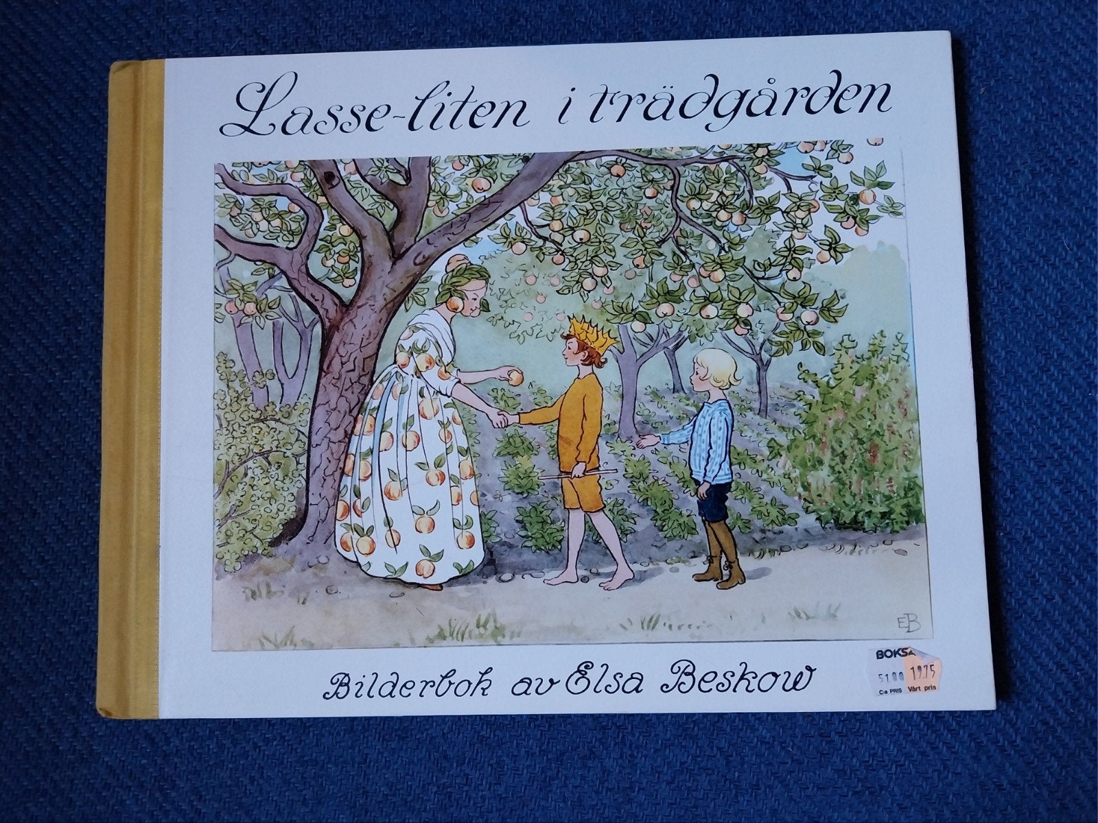 Lasse-liten i trädgården van Elsa Beskow en Tante Brocante, Ophalen of Verzenden