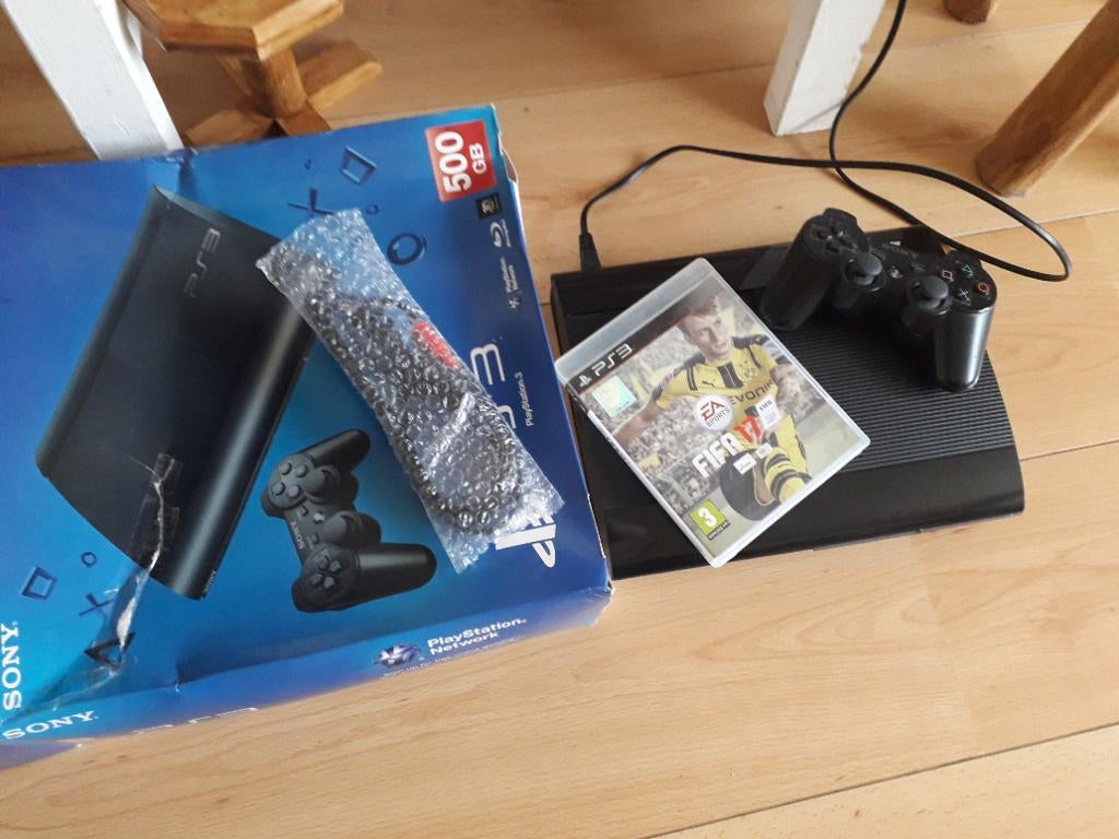 Playstation 3 met 4 spellen oa.fifa 11,14 en 17, Ophalen, Gebruikt, Sport, 3 spelers of meer
