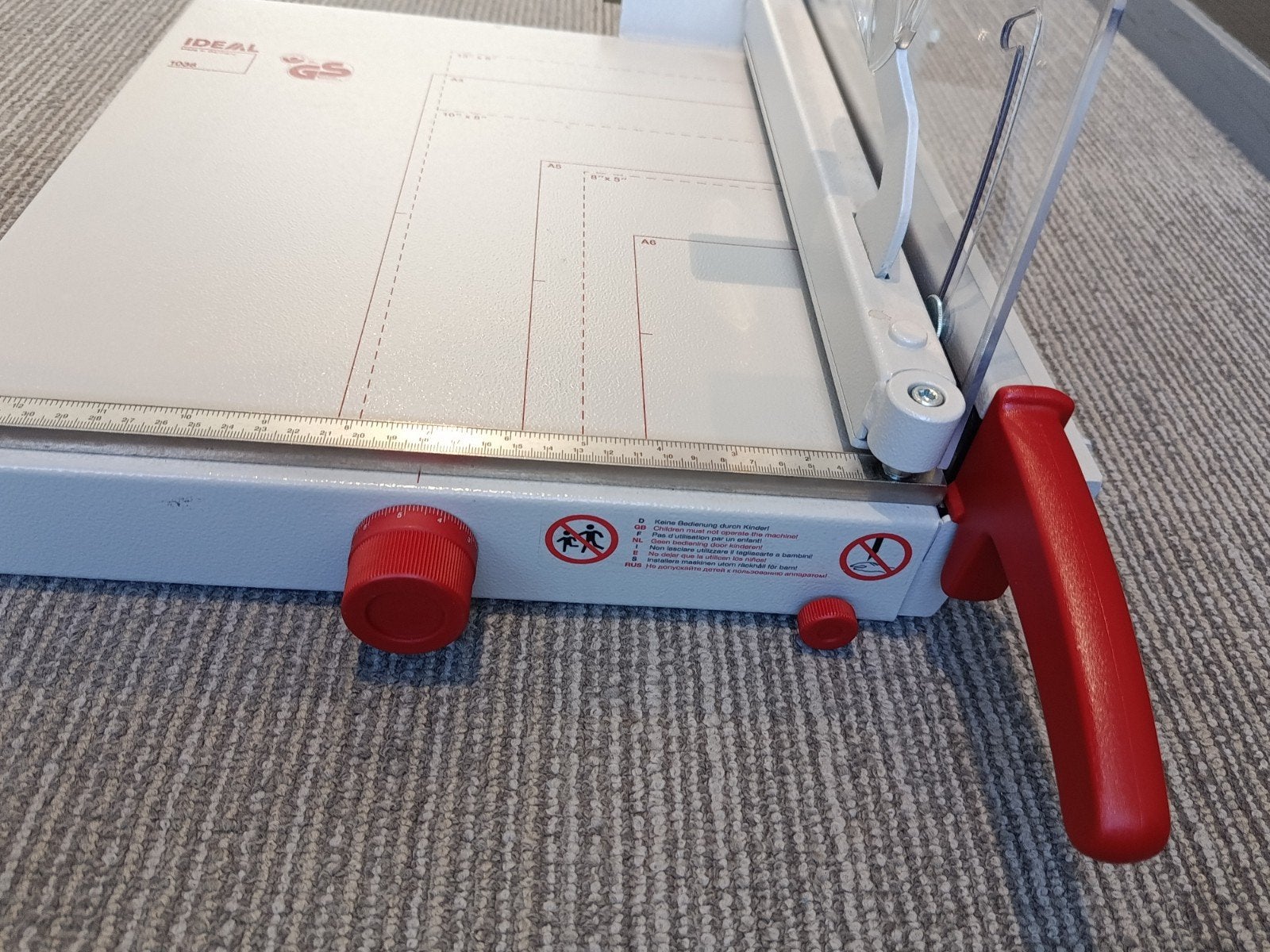 papier snijmachine "IDEAL", Ophalen of Verzenden, Nieuw