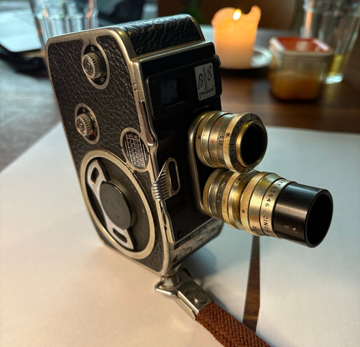 Bolex Paillard B8 8mm filmcamera, werkend, Ophalen of Verzenden