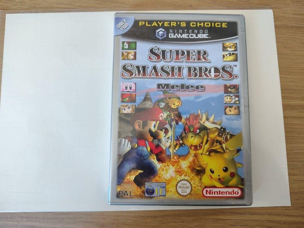 Gamecube Super Smash Bros. Melee, Spelcomputers en Games, Games | Nintendo GameCube, Gebruikt, Vechten, Ophalen of Verzenden, 3 spelers of meer