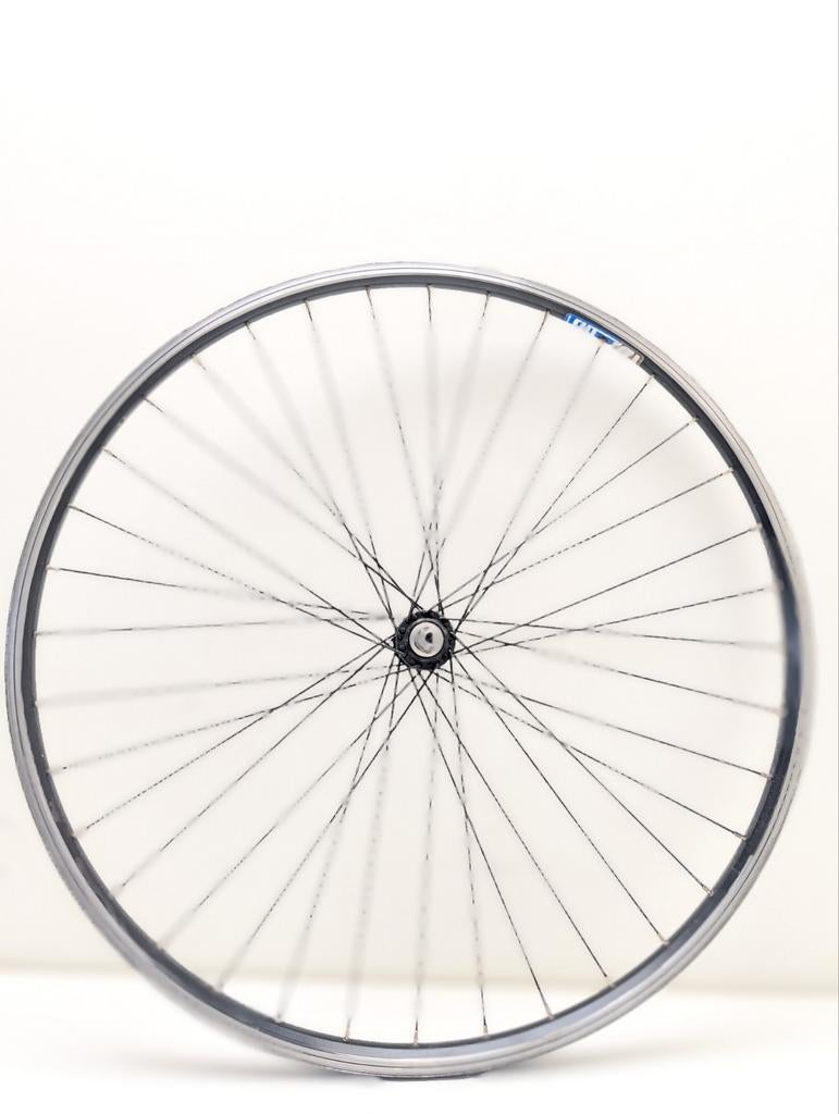 Voorwiel 28" zwart/velgrem, Ophalen of Verzenden