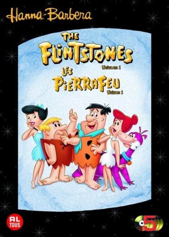 The Flintstones - Seizoen 1, Origineel Ned.Ondert. 5 dvd box, Alle leeftijden, Ophalen of Verzenden, Zo goed als nieuw, Komedie