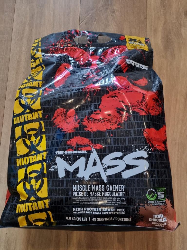 Mutant Mass Gainer - Nieuw en Ongeopend, Sport en Fitness, Ophalen of Verzenden