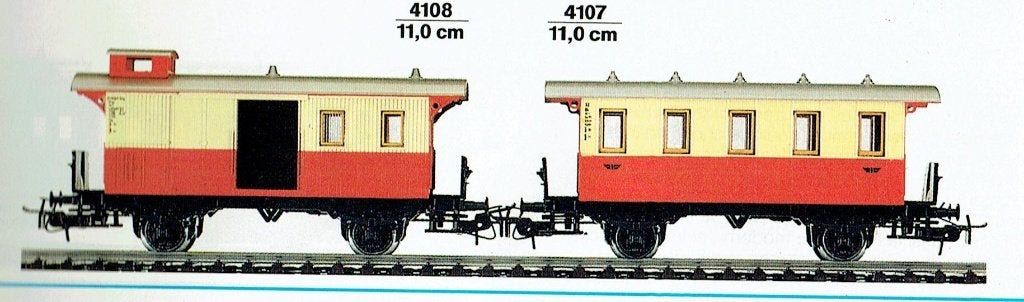 Marklin 4107 en 4108, Wisselstroom, Ophalen of Verzenden, Märklin, Nieuw