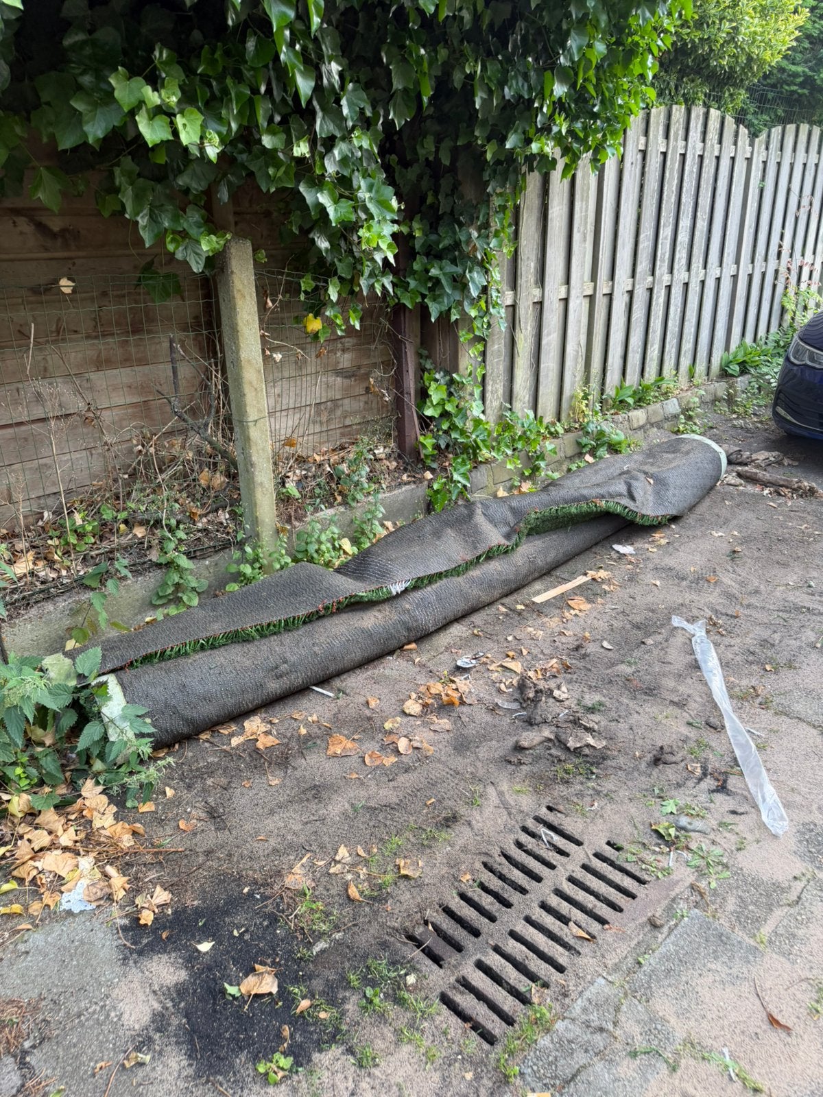 Kunstgras +- 25m2 GRATIS AF TE HALEN, Tuin en Terras, Ophalen, Zo goed als nieuw, 20 m² of meer