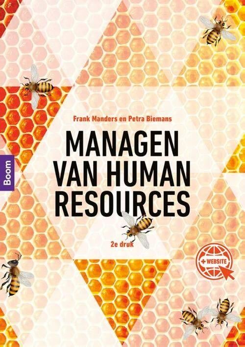 Managen van Human Resources isbn. 9789024424948, Boeken, Studieboeken en Cursussen, Petra Biemans; Frank Manders, Zo goed als nieuw