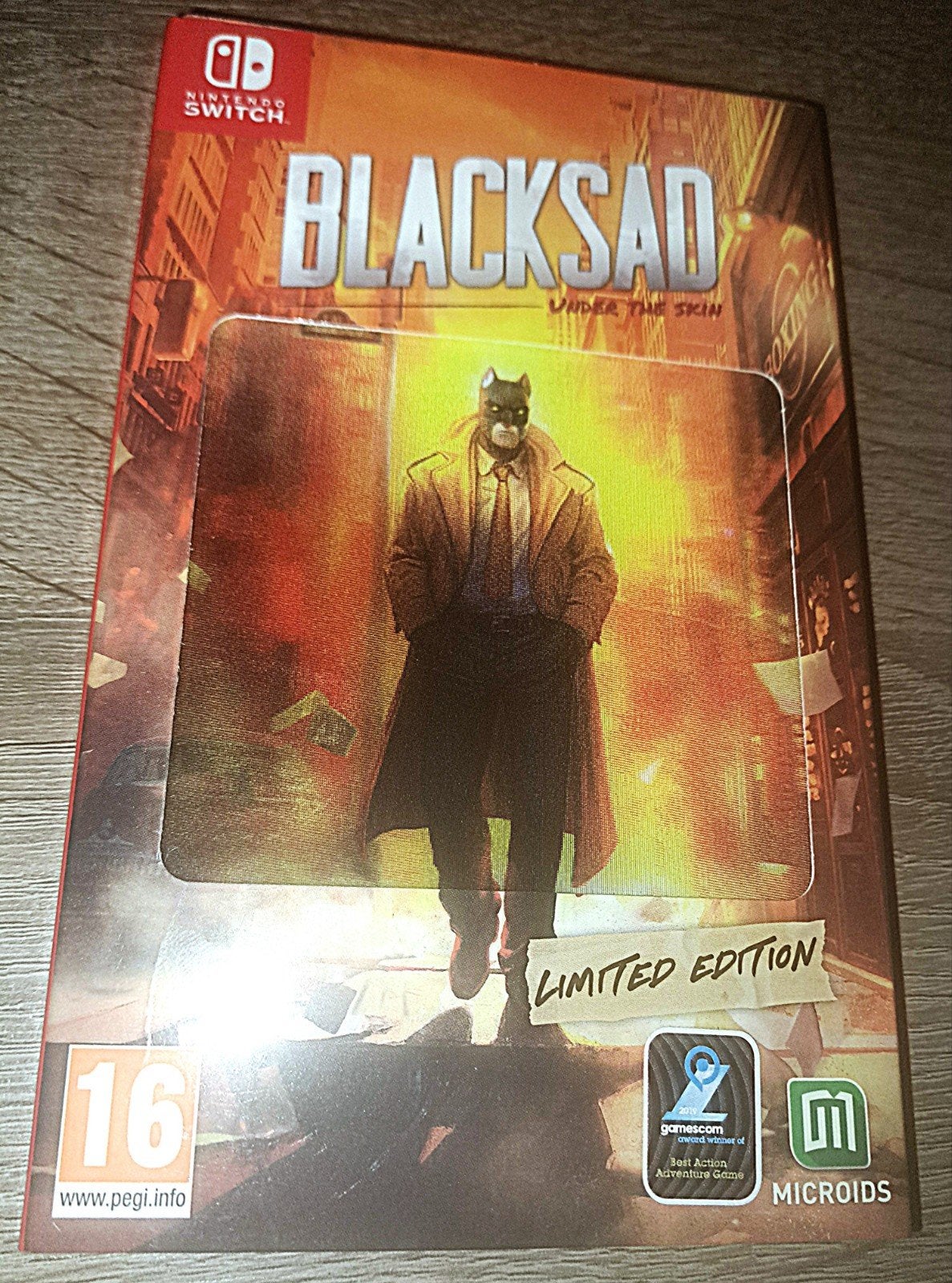 BLACKSAD under the skin limited edition, Avontuur en Actie, 1 speler, Ophalen of Verzenden, Zo goed als nieuw