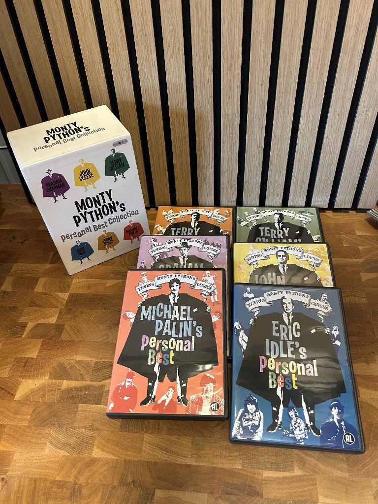 Monty Python's personal best collection dvd box, Alle leeftijden, Ophalen of Verzenden, Gebruikt