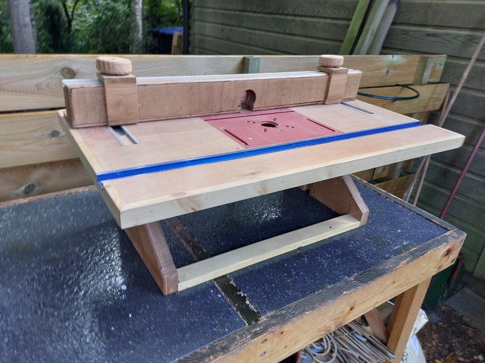 DIY Freesraffel - Handgemaakte Freestafel, Doe-het-zelf en Verbouw, Gebruikt, Ophalen of Verzenden, Bovenfrees, DIY
