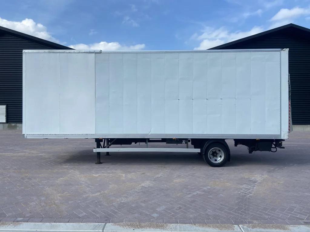 VF be oplegger 6.6 ton gesloten laadklep 750 kg (bj 2008), Auto's, Vrachtwagens, Overige brandstoffen, Bedrijf, Geïmporteerd, Aanhangers en Opleggers