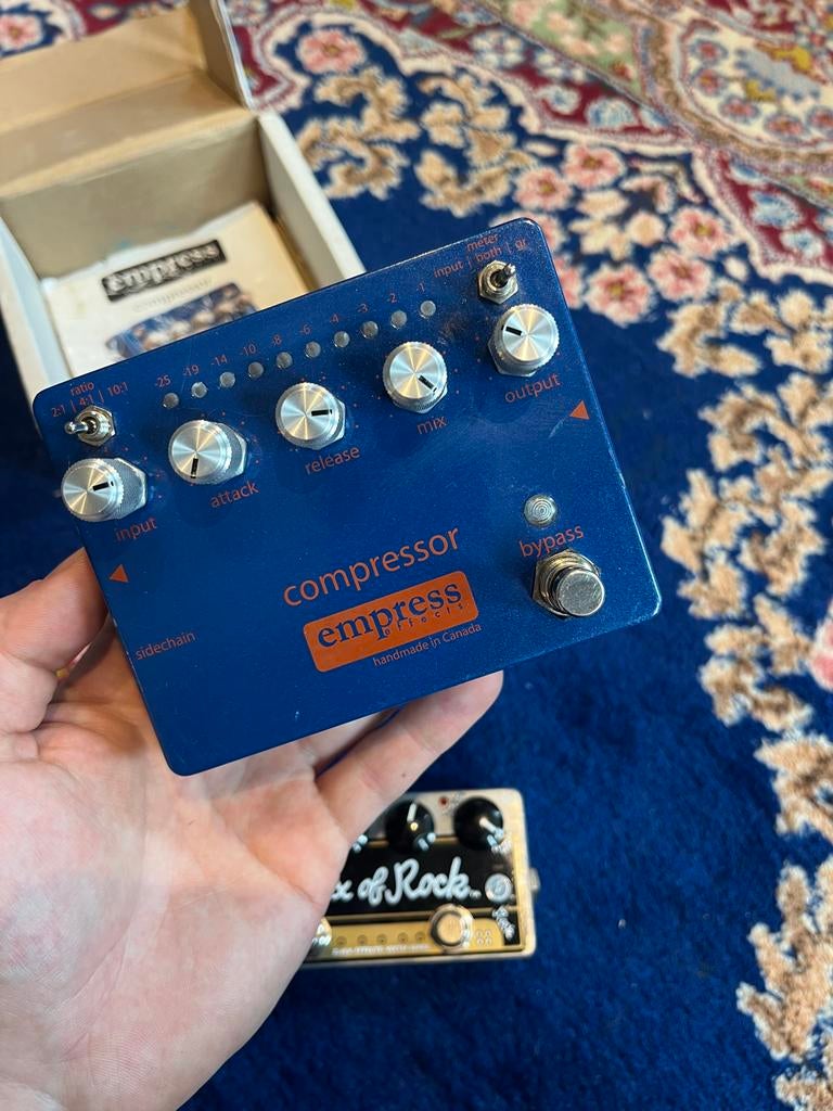 Empress Compressor - Hoogwaardig Compressie Pedaal, Ophalen of Verzenden, Gebruikt, Compressor