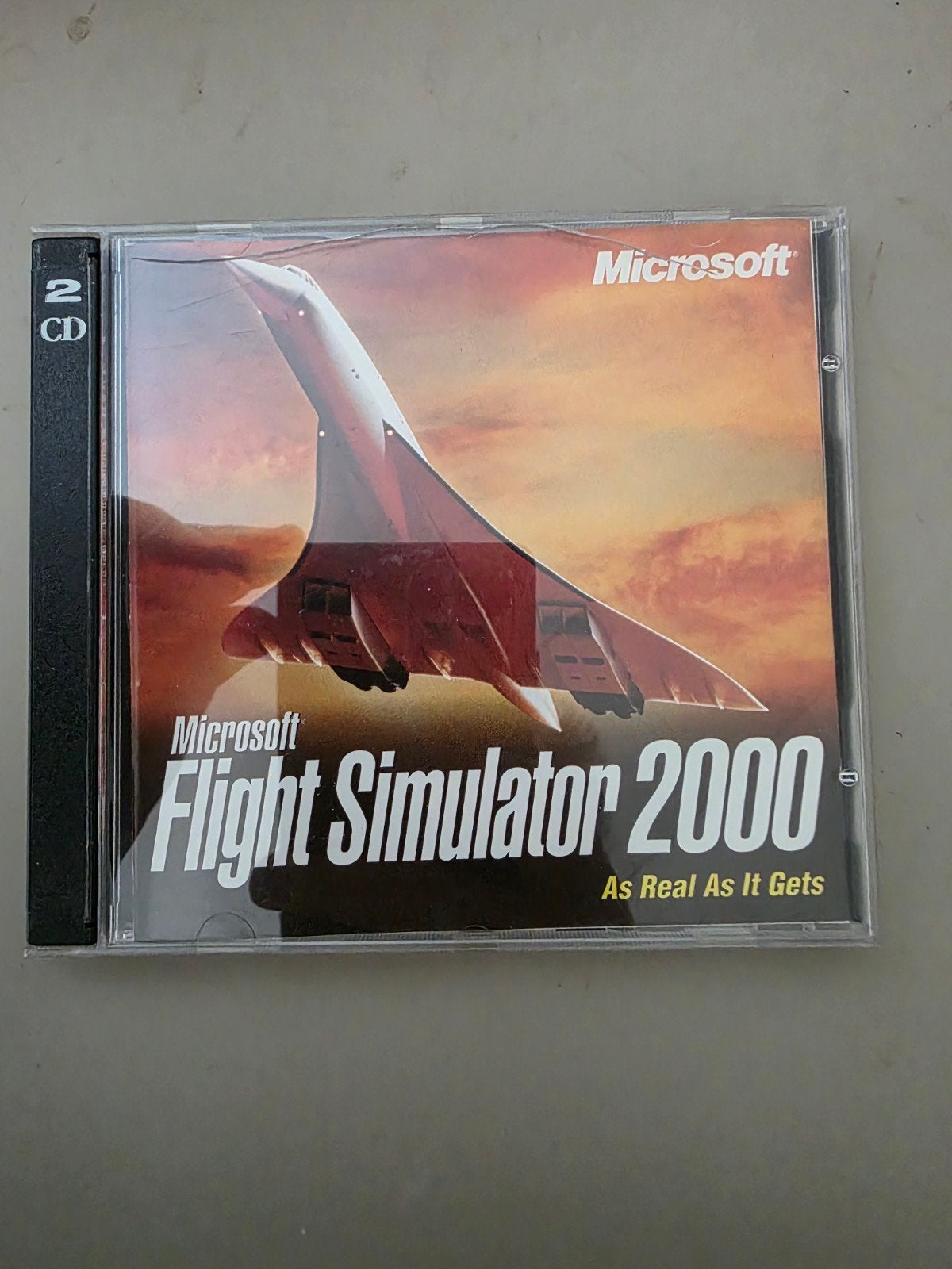Pc game Microsoft Flight Simulator 2000, 1 speler, Ophalen of Verzenden, Zo goed als nieuw, Vanaf 3 jaar