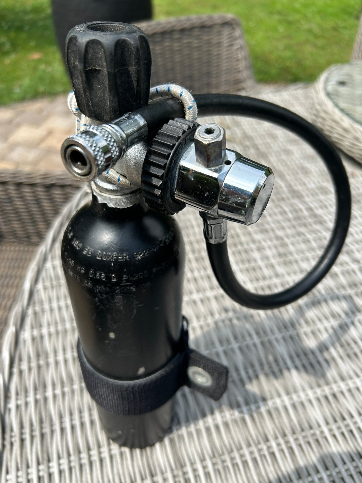 Argon setje, Watersport en Boten, Ophalen of Verzenden, Gebruikt, Overige typen