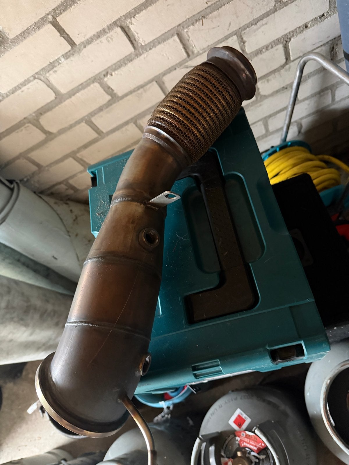 Downpipe b48 g20/g21, Auto-onderdelen, Ophalen of Verzenden, Gebruikt, BMW