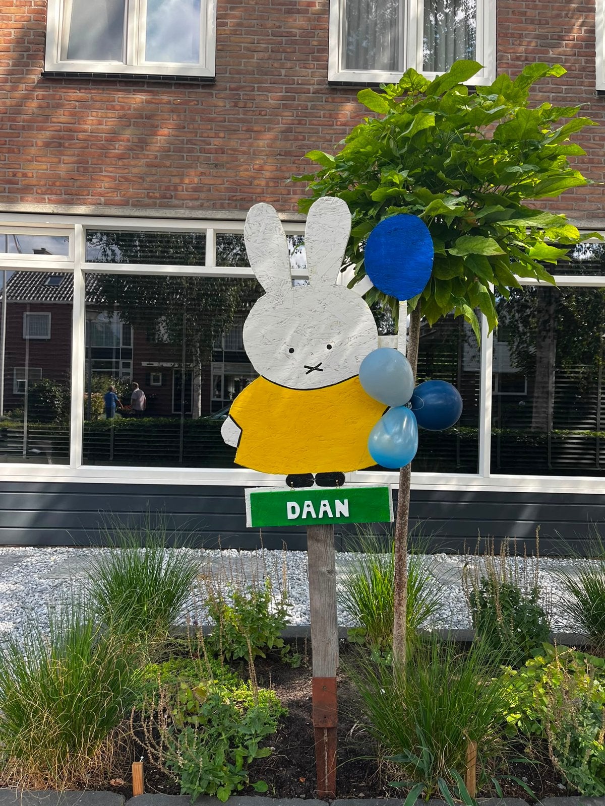 Nijntje Geboortebord, Ophalen, Zo goed als nieuw, Geboortebord