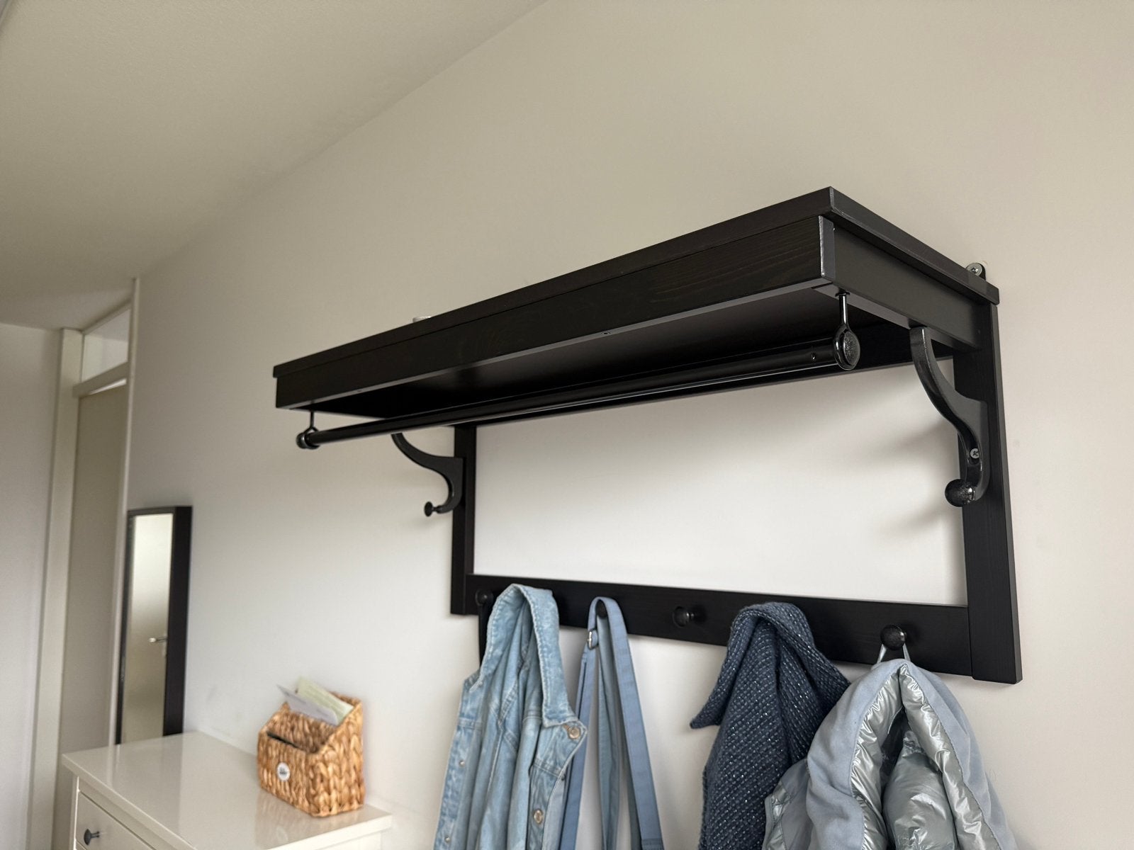 IKEA hemnes kapstok, Zo goed als nieuw, Minder dan 100 cm, Hout, Ophalen