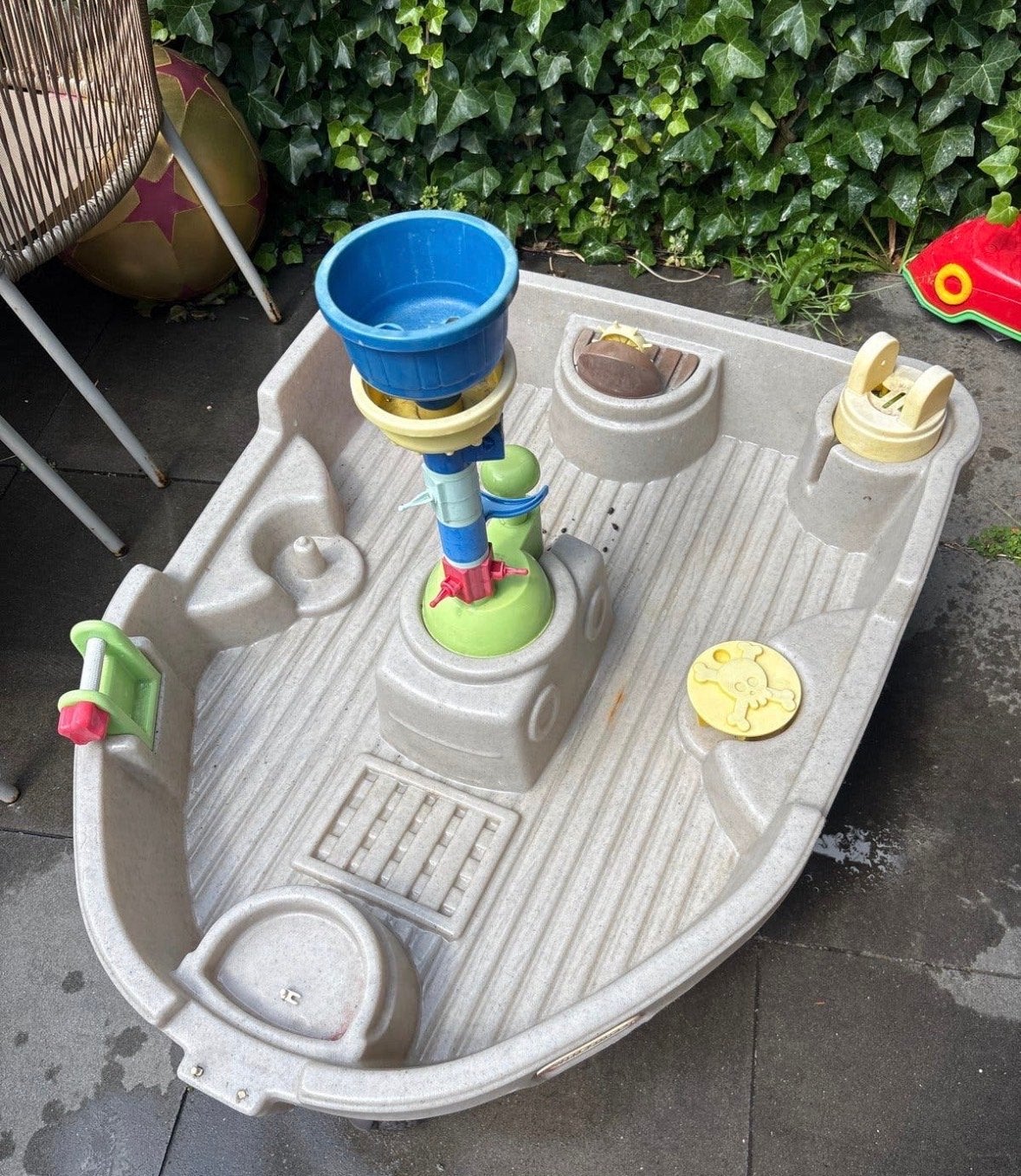 Piratenschip watertafel little tikes, Ophalen, Gebruikt