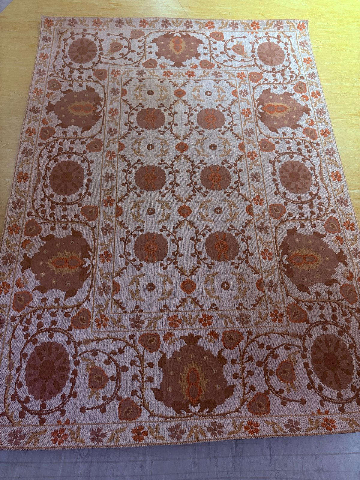 Vloerkleed Winnipeg - Machinaal Geweven, Ophalen, Beige, 150 tot 200 cm, 200 cm of meer