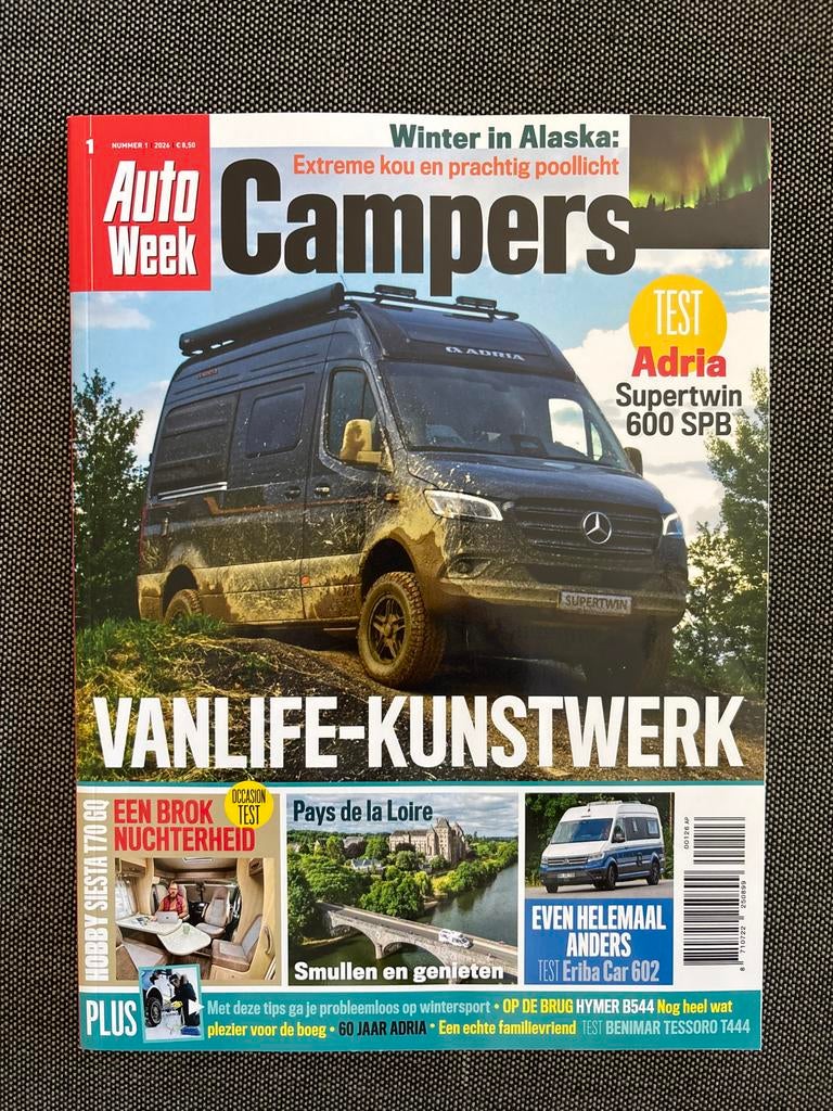 AutoWeek Campers #1 2026: Vanlife-kunstwerk, Verzenden, Nieuw, Overige typen