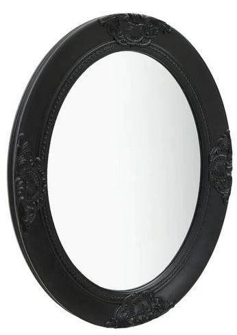 Wandspiegel spiegel 50x60 cm zwart barok GRATIS BEZORGD!, Verzenden, Nieuw, Nvt, Minder dan 100 cm