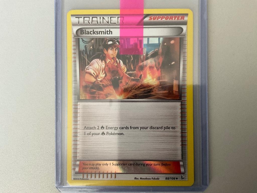 Blacksmith - Flashfire - 88/106 (Holo), Verzenden, Gebruikt, Losse kaart