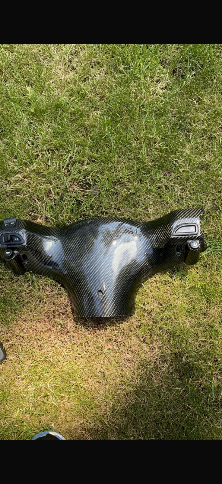 Zip carbon stuurkap, Ophalen of Verzenden, Zo goed als nieuw, Kap, Piaggio