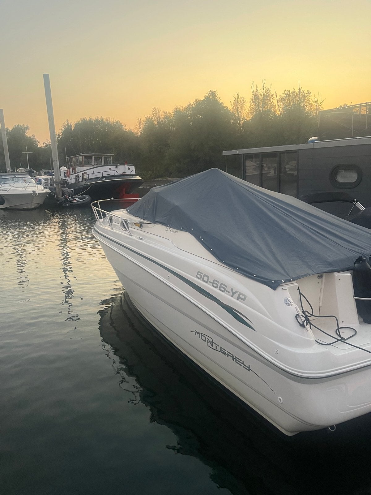 Monterey 262 in goede staat - Ideaal voor verblijf, Watersport en Boten, Motorboten en Motorjachten, Overige merken, Gebruikt