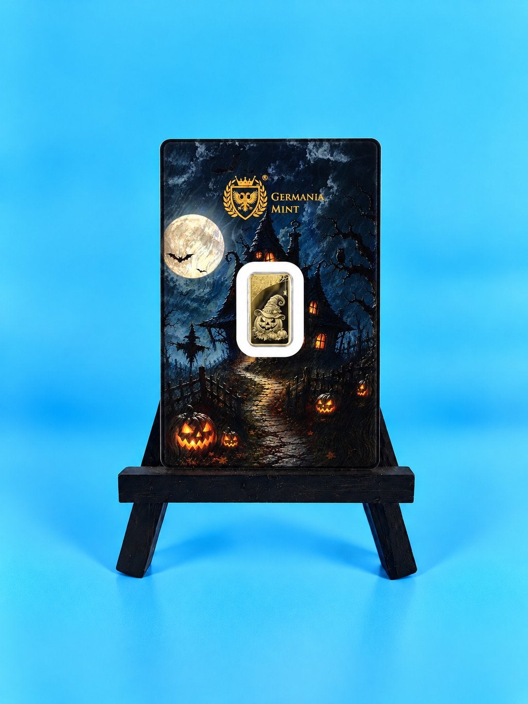 Germania Mint 🇵🇱 Halloween 2026 1/100 oz Gold 999.9 🎃👻🦇, Ophalen of Verzenden, Goud