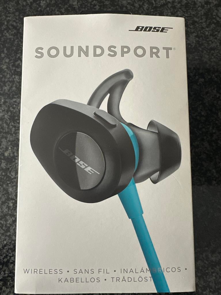 Bose Soundsport Draadloze Oordopjes, Audio, Tv en Foto, Koptelefoons, Ophalen of Verzenden, Zo goed als nieuw, Draadloos