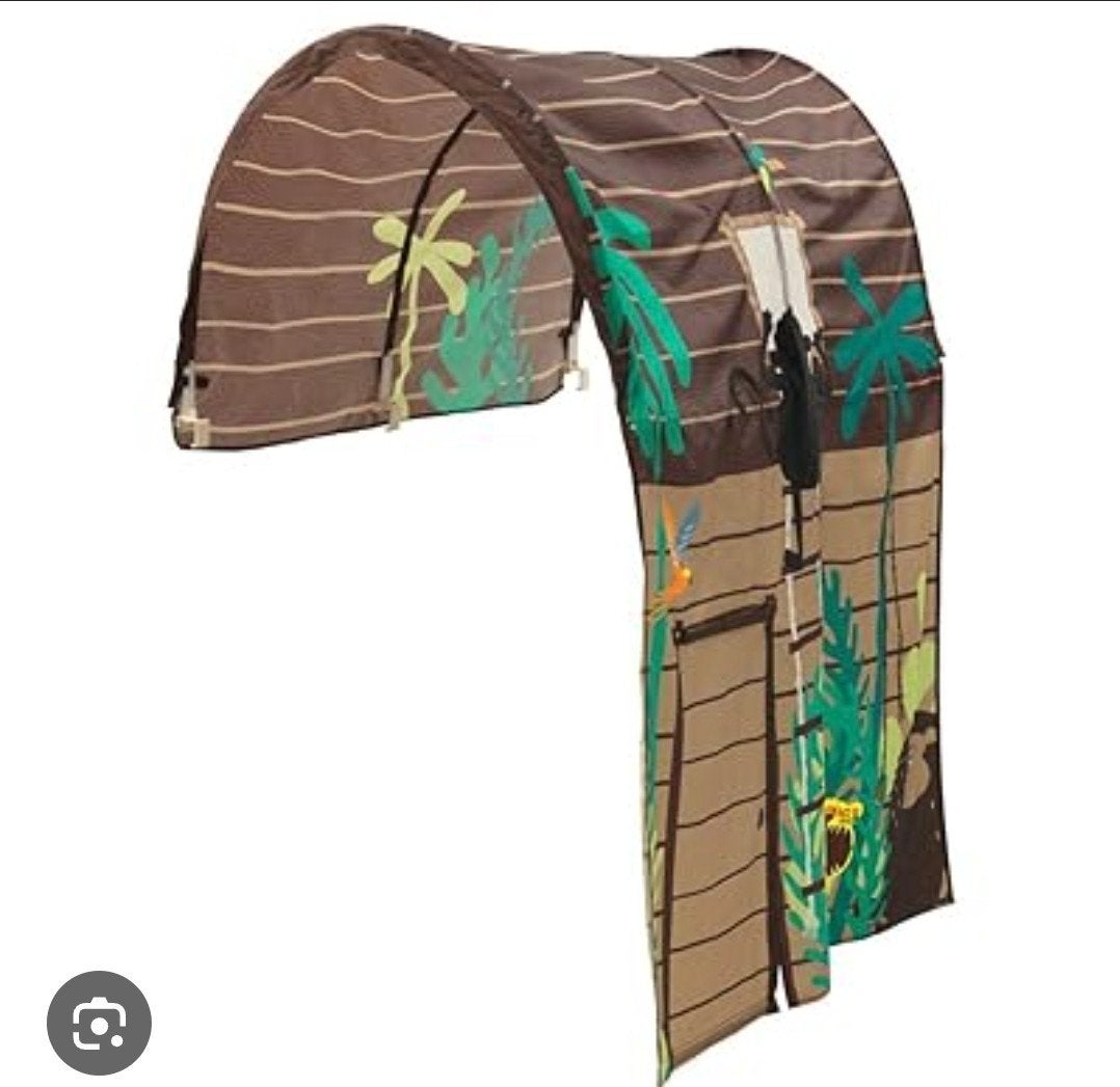 IKEA Kura bedtent jungle thema (niet meer te koop), Kinderen en Baby's, Kinderkamer | Inrichting en Decoratie, Ophalen