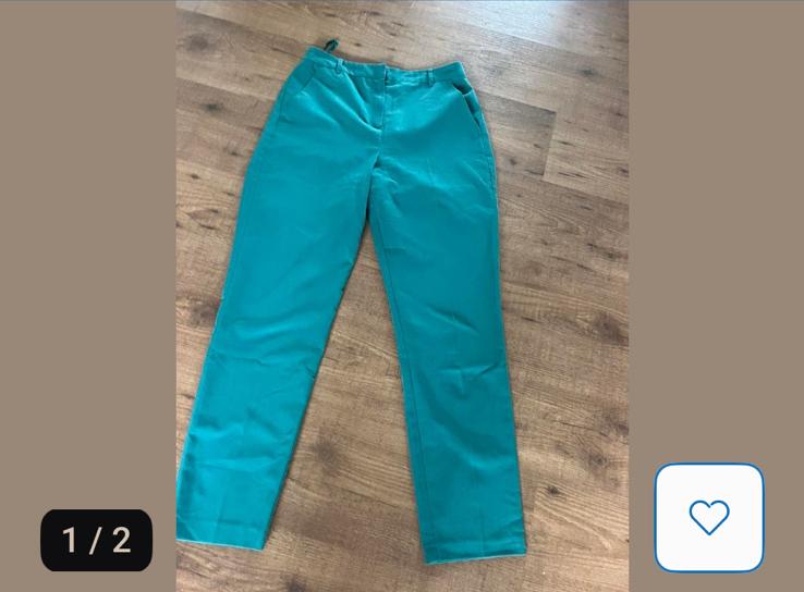 Groene broek, Maat 38/40 (M), Ophalen of Verzenden, Zo goed als nieuw, Lang