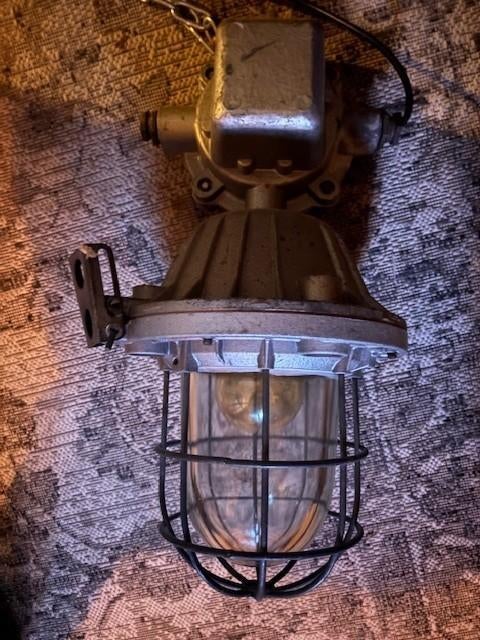 Bully scheepslamp hanglamp XL, Ophalen, Gebruikt, Glas, Minder dan 50 cm