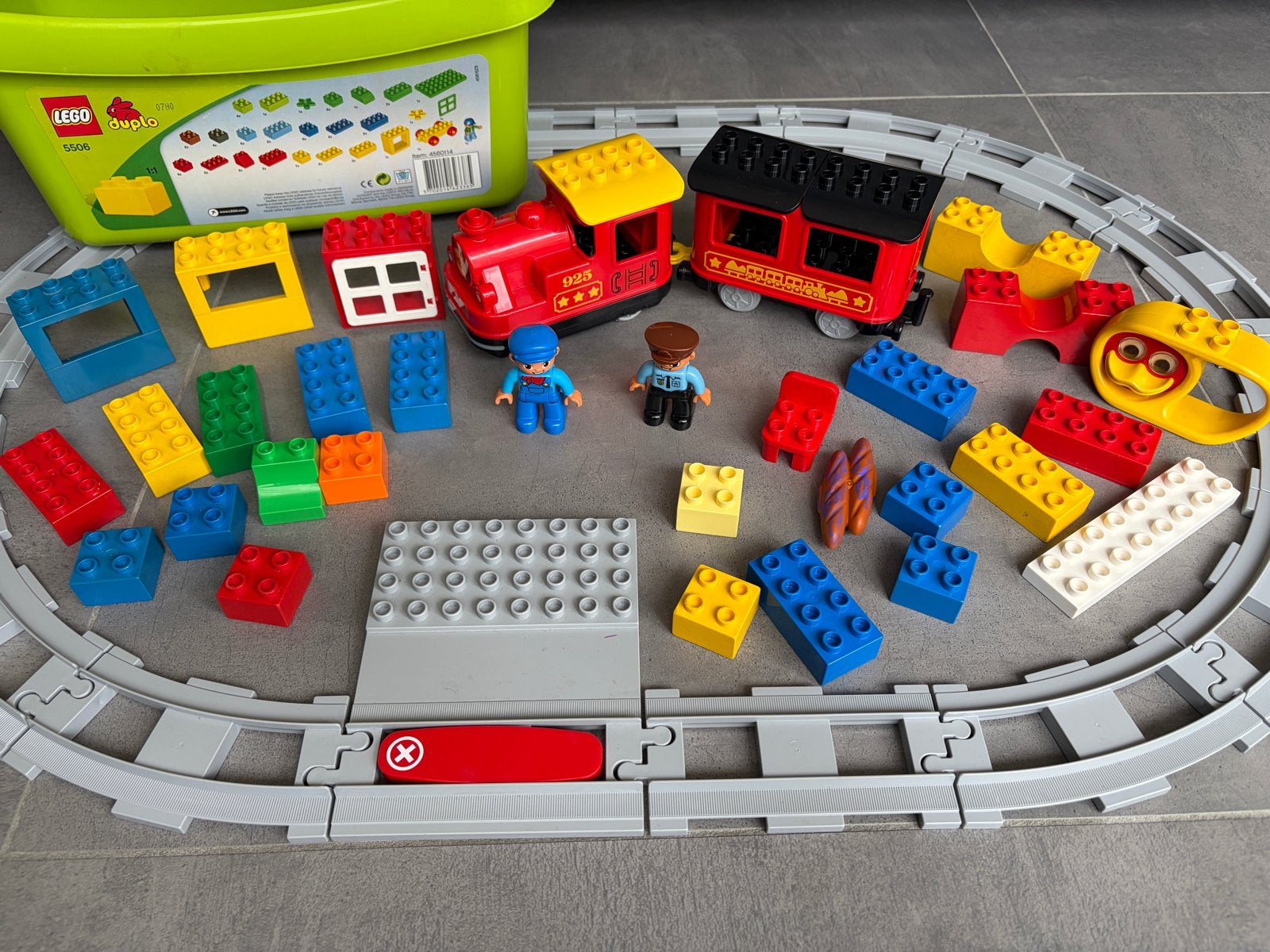 Lego Duplo Stoomtrein locomotief HUB no 5 met app besturing, Kinderen en Baby's, Speelgoed | Duplo en Lego, Compleet, Ophalen of Verzenden